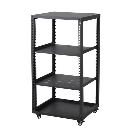 12u open frame network rack - open,