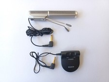 SONY ECM-Z60 TABLE TOP ZOOM MICROPHONE ELECTRET CONDENSER MIC - TESTED + WORKING