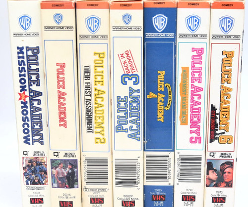Police academy vhs - academy, 7