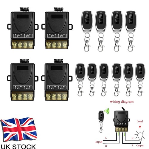 100 240v 433mhz 30a - ac, relay