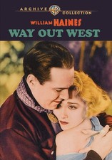 Way Out West (DVD) Polly Moran William Haines Cliff Edwards (US IMPORT)