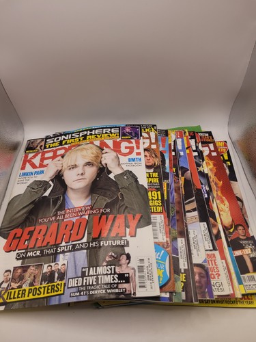 Kerrang music magazine bundle - music,