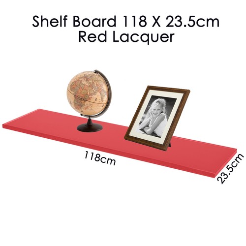 Coloured lacquer shelf board - coloured,