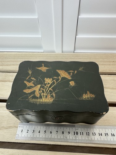 Antique japanese black - japanese, lacquer