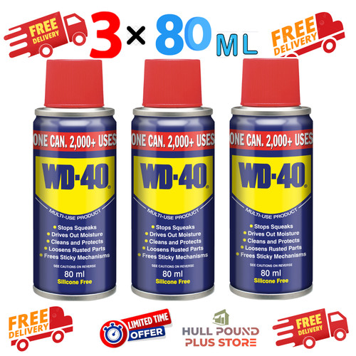 Wd40 80ml lubricant multi use - wd40,