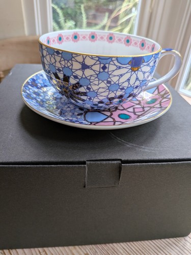 Tea cup and saucer moroccan - and,