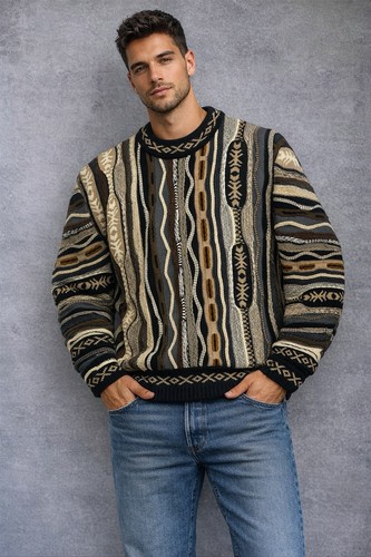 Vintage baucci chunky knit - chunky,