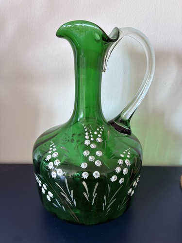 Antique mary gregory 7in - antique,