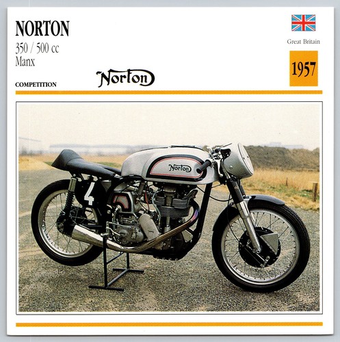 Norton 350 500 - cc, 1957
