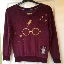 Primark Size 6 - 8 / 12-13 Years Harry Potter Gryffindor Pyjamas XS PJs Top Only