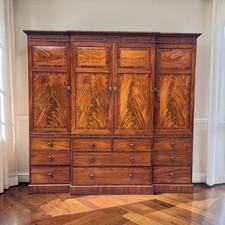 Large regency figured - a,