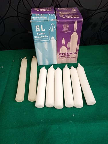 Wax candles unused - 32, x