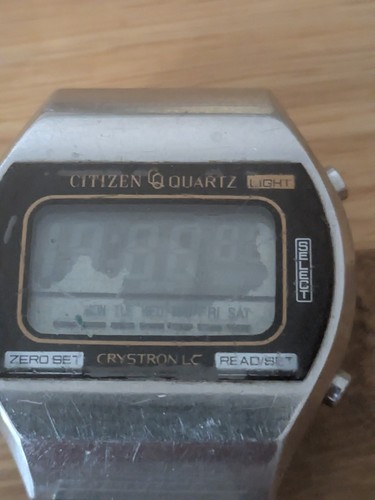 Citizen vintage digital watch - citizen,
