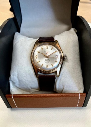 1950 cauny men wrist watch - cauny, men's