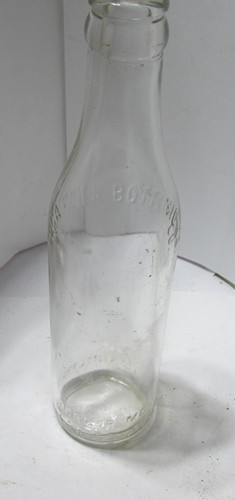 Antique old bottle stright - antique,