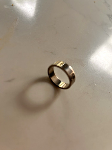 Cartier love ring 18ct white - ring,