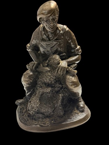 Heredities cast bronze - heredities, resin