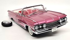 Sunstar 1/18 Oldsmobile 98 Open Convertible 1959 Burgundy Mist Diecast Model Car