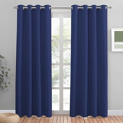 Pair blackout curtain - blackout, x