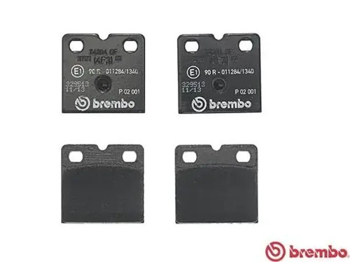 Brake pads 001 brembo for - brake, 02