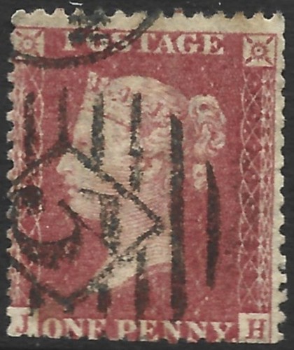 1856 sg 40 1d - gb, qv,