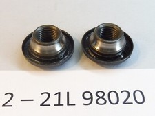 2 - Shimano STX ( 2 - 21L98020 )  Front hub cones   / NOS  bicycle