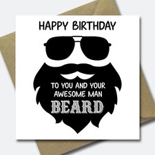 Funny Birthday Card for Him -