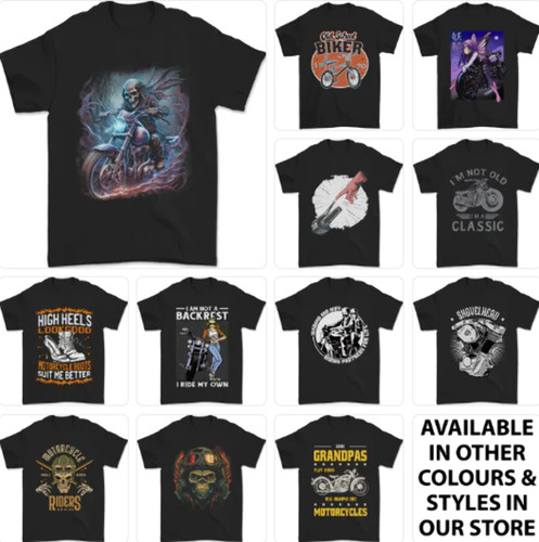 Biker shirt motorbike - biker, t-shirt