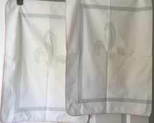 Vintage Christian Dior  Linge De Maison Pillowcases 34ins x 24 ins