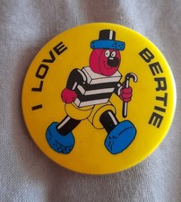vintage Bertie Bassett (Liquorice Allsorts) badge