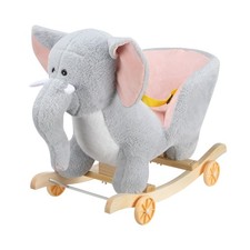 2 In 1 Plush Ride on Rocking