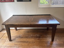 Solid Rosewood Extending Dining Table 6/10-12 Seats. Great grain pattern