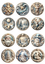 2 x A4 Rice Paper Decoupage -