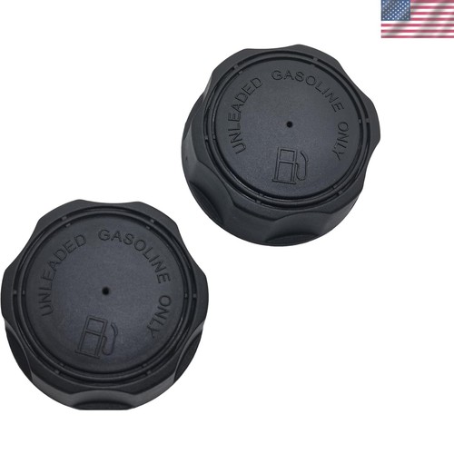 Black plastic fuel tank - plastic, caps
