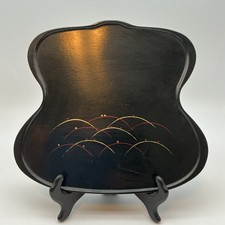 Vintage Japanese Black wood