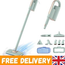 Lightweight 1200W Steam Mop & Handheld Cleaner with Multi-Purpose Attachments