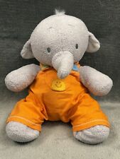 Mothercare Humphrey’s Corner Plush Soft Toy In Orange Dungarees 10”