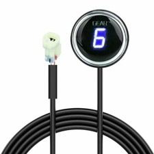 Motorcycle Gear Indicator Blue