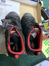 Lee Cooper LC054 Canvas Trainer Leather Safety Toe Cap Shoes  UK4