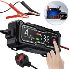 12V Intelligent Car Motorcycle Motorbike Battery Charger Automatic Smart Trickle