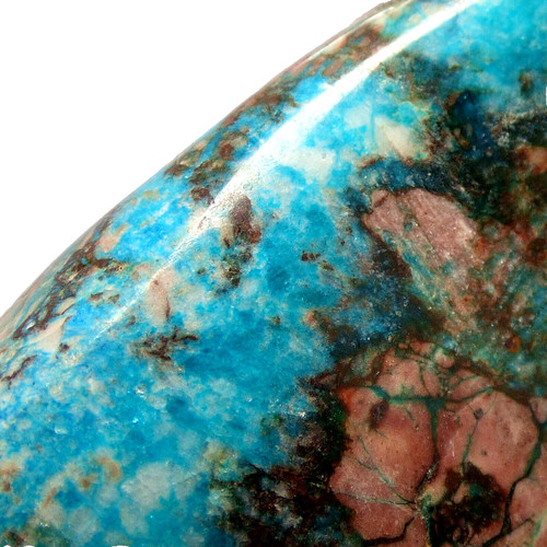 Green dioptase crystals - green, in