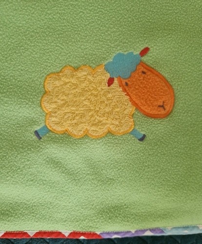 Mothercare sheep green fleece - mothercare,