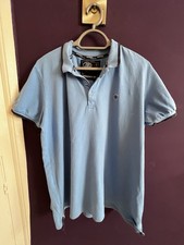 Dissident Blue Polo Shirt Size