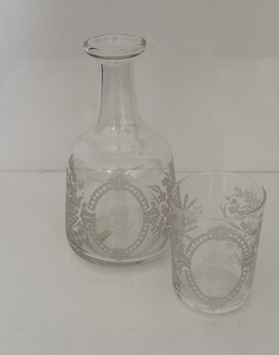 Hand engraved bedside - hand,