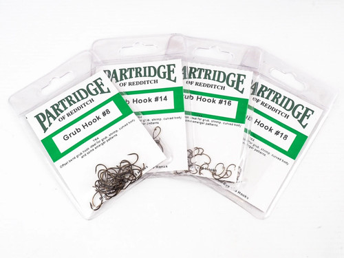 Partridge grub hook - partridge,