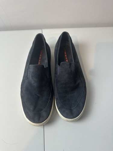 Prada linea rossa navy velvet - linea,