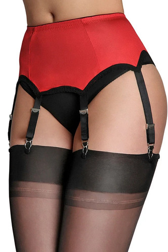 Retro suspender belt nylon - suspender,