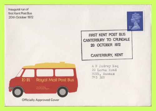 1972 first kent - g.b., post
