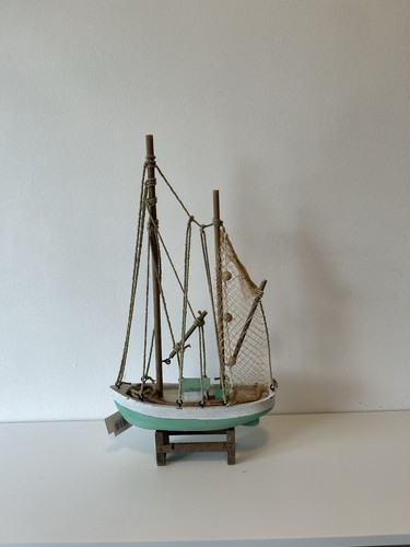 Wooden decorative fishermans - wooden,
