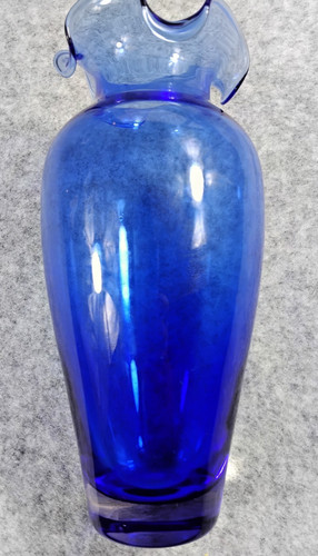 Cobalt blue amphora shaped - cobalt,